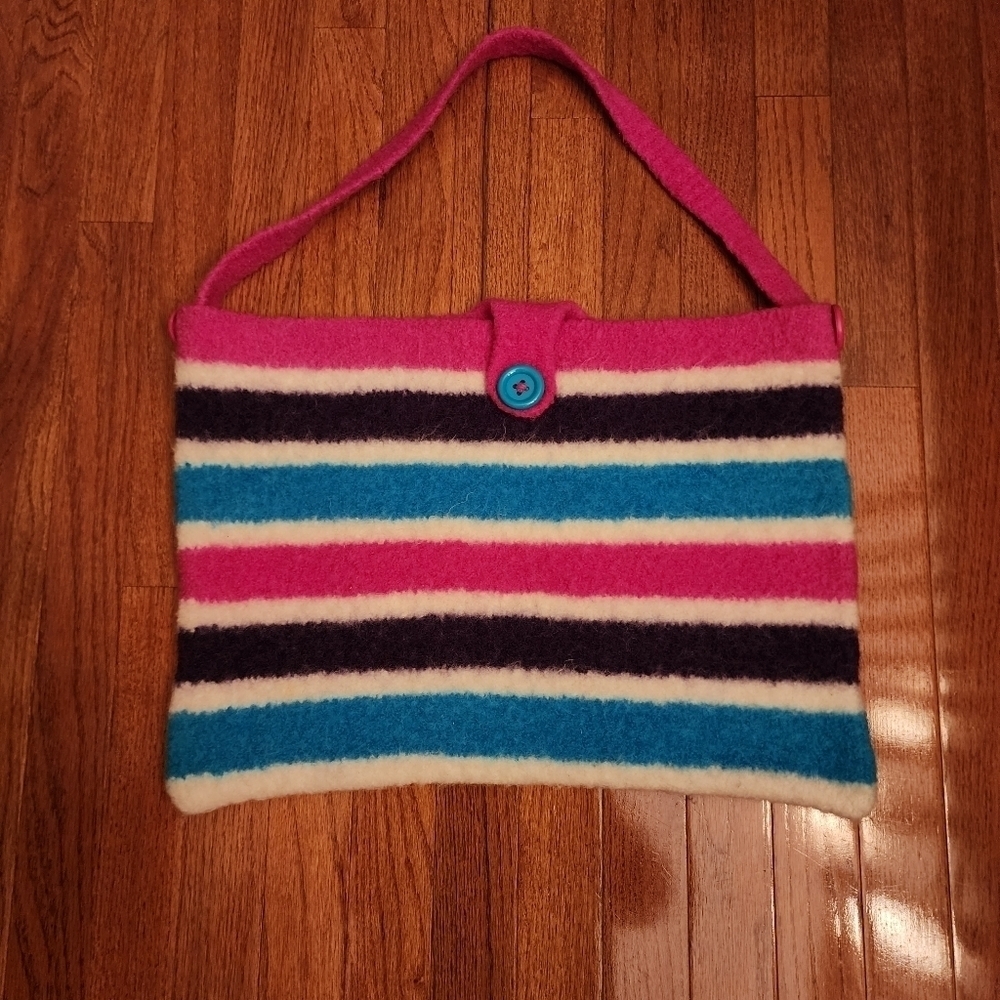 Romag Wool Bag/ Tote EUC